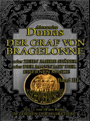 cover image of Der Graf von Bragelonne. Band III